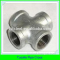 Stainless Steel Four Way Tee Pipe / Fitting 4-way Cross Pipe Fittings